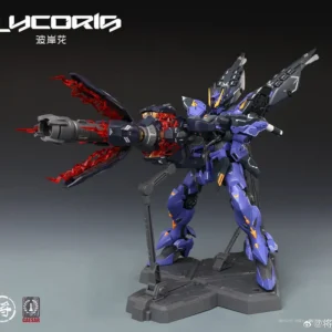 Jiangzuoshe Lycoris Chinese Original Mecha Assembly Model Kit Collectible Figure With Stand Desktop Decor For Model Enthusiasts