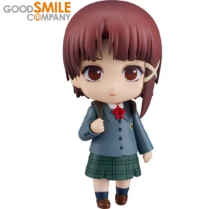 Original Good Smile GSC 2356 Nendoroid Serial Experiments Lain Lain Iwakura Action Figure Anime Model Collectible Toys Gift