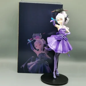 25cm Blue Archive Sorasaki Hina 1/6 Dress Xibi Neko Cafe Chinese Anime Figures PVC Action Figure Toy Game Collectible Model Doll