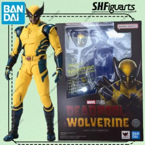 In Stock Original Bandai S.H.Figuarts Shf Wolverine Deadpool Wolverine Anime Figure Model Collection Toy Gift