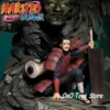 16.5cm/6.5in Anime Naruto Squatting Senju Hashirama Double Headed PVC Statue Model Collectible Figure