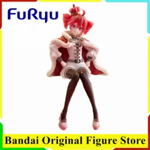 Original FuRyu Anime Utau Kasane Teto Noodle Stopper Figure Action Figurine Toys PVC Model Collection