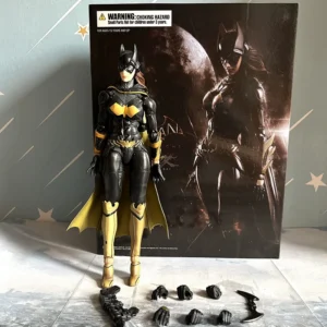 Play Arts Batman Arkham Knight Batgirl High Quality PVC Action Figure Collectible Model Toy Gifts