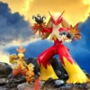 Anime Pokemon Blaziken Evolutionary Group PVC Model Action Figure