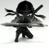 1PC Ninja Pen Holder 3D Printed Stand Stationery Storage Creative Desk Collectible Figure