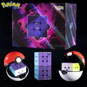 New Genuine Pokemon Gan V100 Maglev Gengar Greninja Varian Squirtle Branded Magnetism Magic Cube Holiday Gifts Collectible Toys