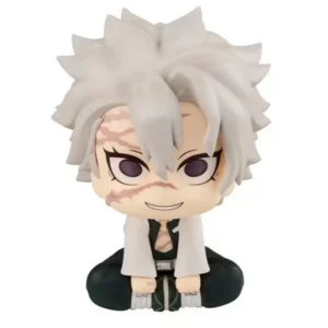 Demon Slayer Anime Q Ver. Action Figure Set - Kanroji Mitsuri Shinazugawa Sanemi Kawaii PVC Collectible Toy Model Gifts