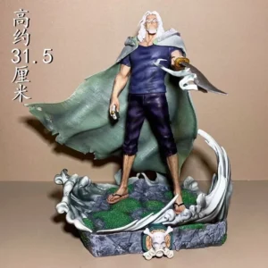 Dark King Silvers Rayleigh Gk Figure Standing Pose Sword Wielding Boxed Anime Statue Collectible Model For Anime Fans