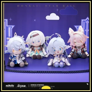 Honkai Star Rail Sitting Posture Doll Robin Firefly Jiao Qiu Sunday Q-version Doll Peripheral Products Second Edition Original