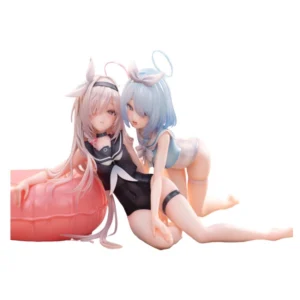 12CM Blue Archive Arona And Plana Swimsuit Ver Girls Figures PVC Game Statue Anime Model Action Adult Doll toys gifts