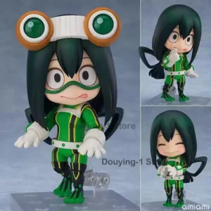 In Stock GSC Genuine My Hero Academia Tduyu Asui  Desktop Ornaments Toy Action Figure  Collectible Model Gift