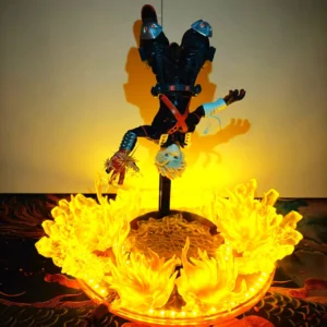 My Hero Academia Anime Maximatic Katsuki Bakugo Awakening Explosions Effect DIY Led Action Figures PVC Model Collection Figurine