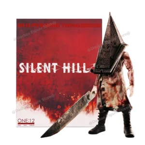 MEZCO Silent Hill 2 Red Pyramid Thing Action Figure ONE:12 Collection Toys Movable Doll Cloth Clothes Pyramid Head Model Figures