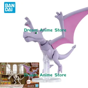Bandai Original Pokemon Anime Aerodactyl Action Figure Assembly Model Toys Collectible Model Ornaments Gifts for Children