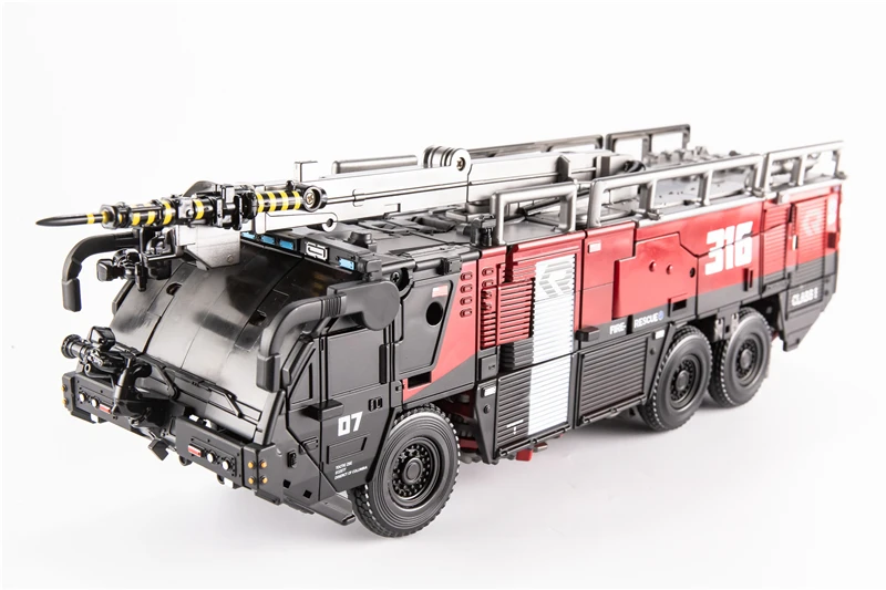 Transformation OV01 Sentinel Prime Fire Engine Oversize Movie Serise Alloy Robot Action Figure — view 5