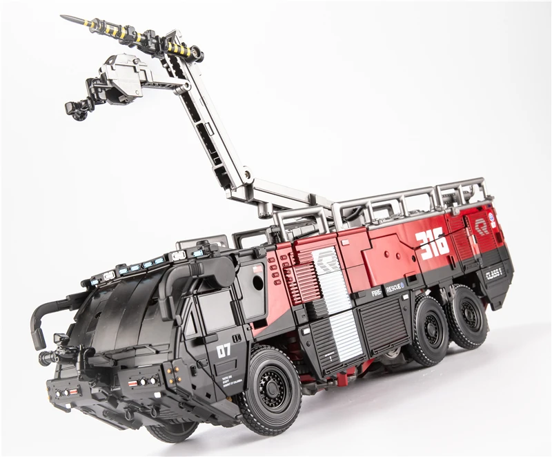 Transformation OV01 Sentinel Prime Fire Engine Oversize Movie Serise Alloy Robot Action Figure — view 6