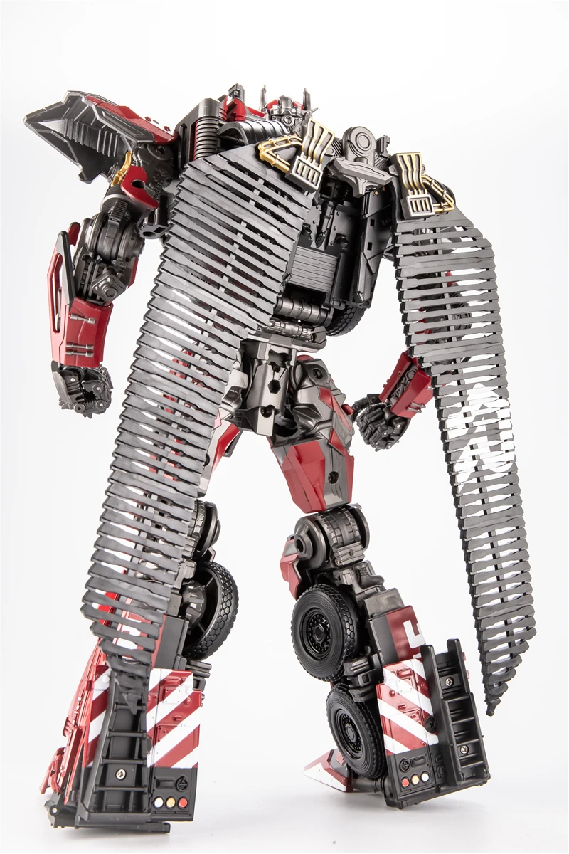 Transformation OV01 Sentinel Prime Fire Engine Oversize Movie Serise Alloy Robot Action Figure — view 3