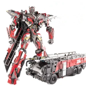 Transformation OV01 Sentinel Prime Fire Engine Oversize Movie Serise Alloy Robot Action Figure