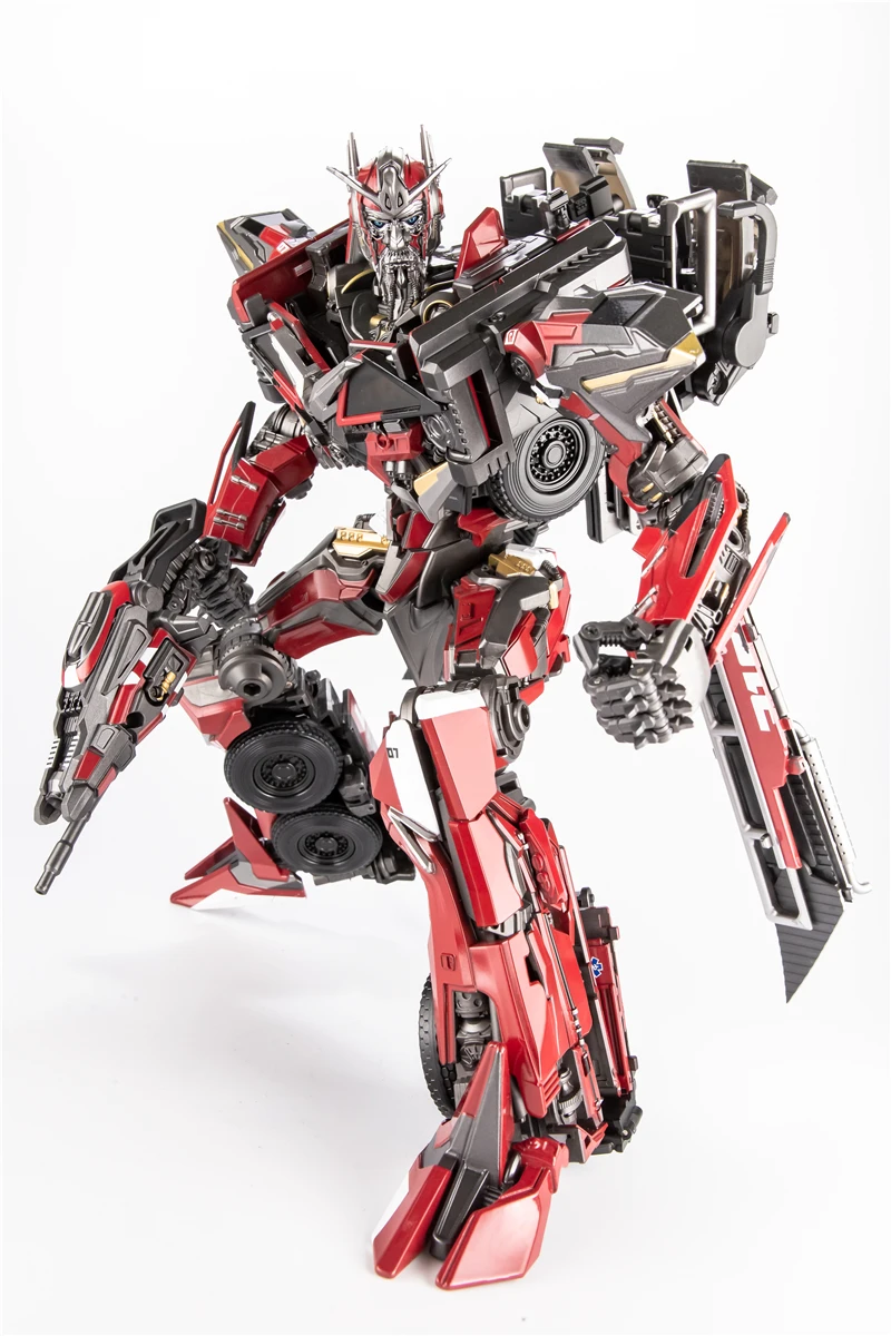 Transformation OV01 Sentinel Prime Fire Engine Oversize Movie Serise Alloy Robot Action Figure — view 4
