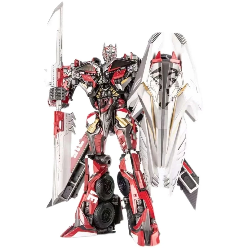 Transformation OV01 Sentinel Prime Fire Engine Oversize Movie Serise Alloy Robot Action Figure — view 2