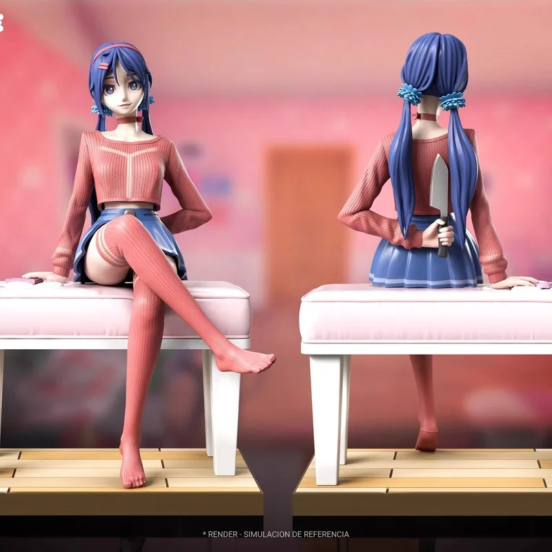 Style Miside 1 Game Peripheral Derivatives Mita Beautiful Girl Sexy Desktop Collectible Figure — view 5