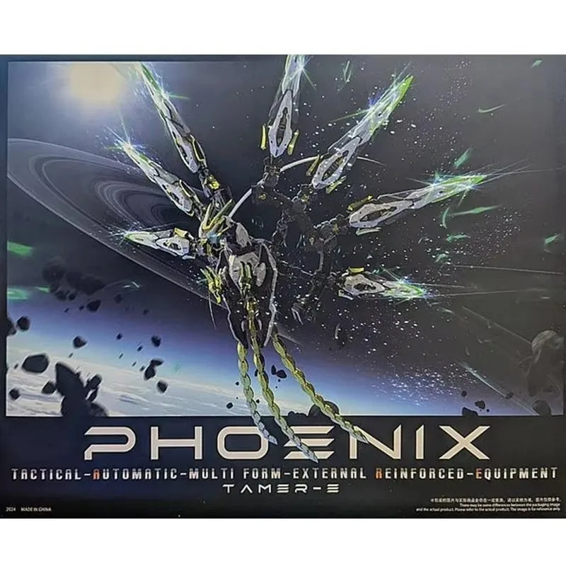 ALL INCLUSIVE FULLSION APOCALYPSE WHITE PHOENIX 1/100 Skeleton Assembling Model Mecha Accessory — view 10