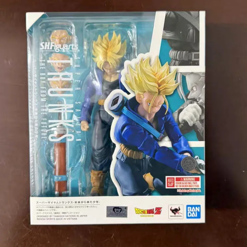 Bandai S.H.Figuarts Dragon Ball Z Super Saiyan Trunks Figure Set — view 8