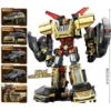 5 IN 1 Carbot Safari Saver Transformation Robot to Car Penta Storm Action Figure