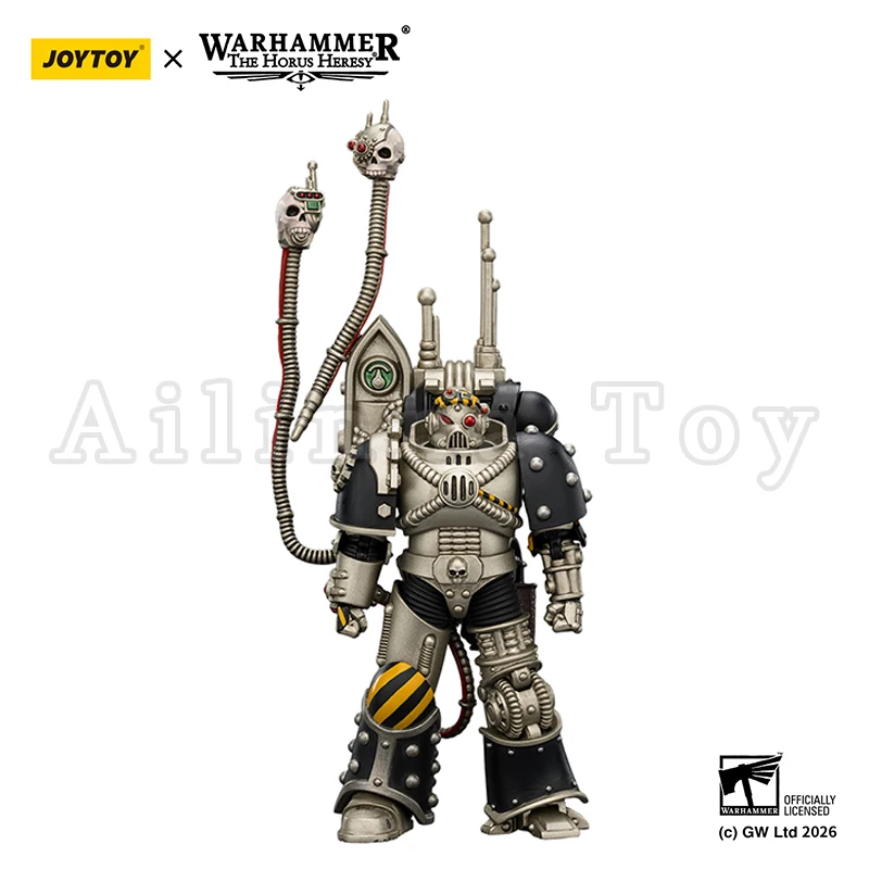 JOYTOY 1/18 the Horus Heresy Iron Warriors Legion Praevian with Bolt Pistol Action Figure — view 2