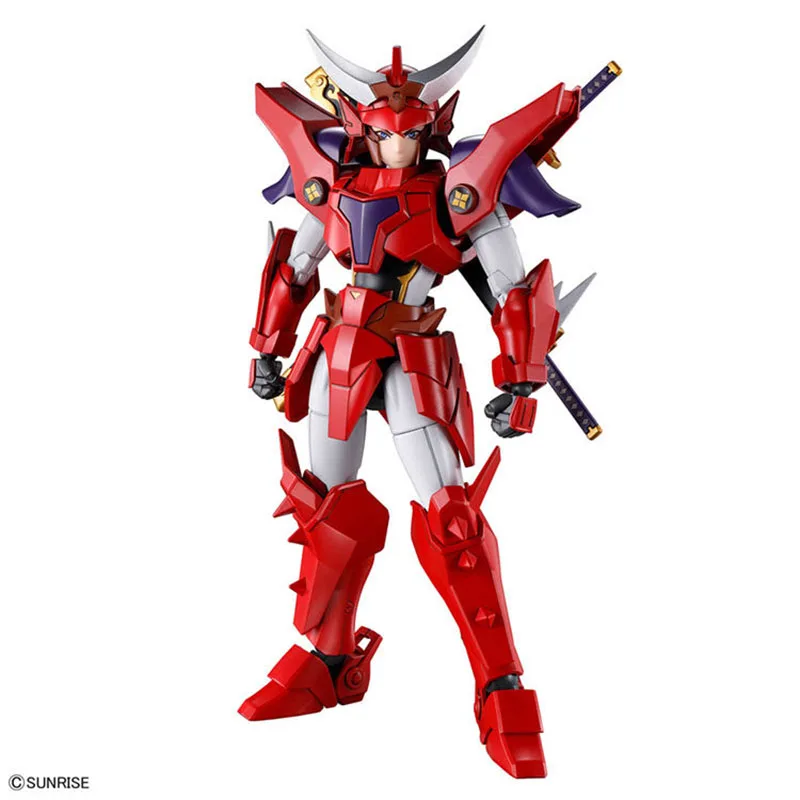 Bandai 30MF Yoroi Shin Den Samurai Troopers Model Kit Blazing Gai Building — view 4