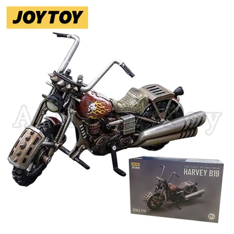 JOYTOY 1/18 Motorcycle the Cult of San Reja Harvey B19 Anime Model Action Figure — view 5