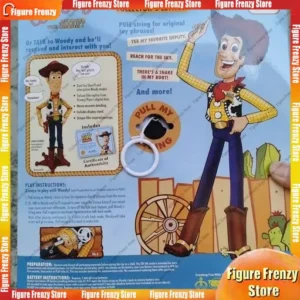 SaleDisney High-Quality Pixar Story 3 Woody Anime Mol Box Collectible Figure