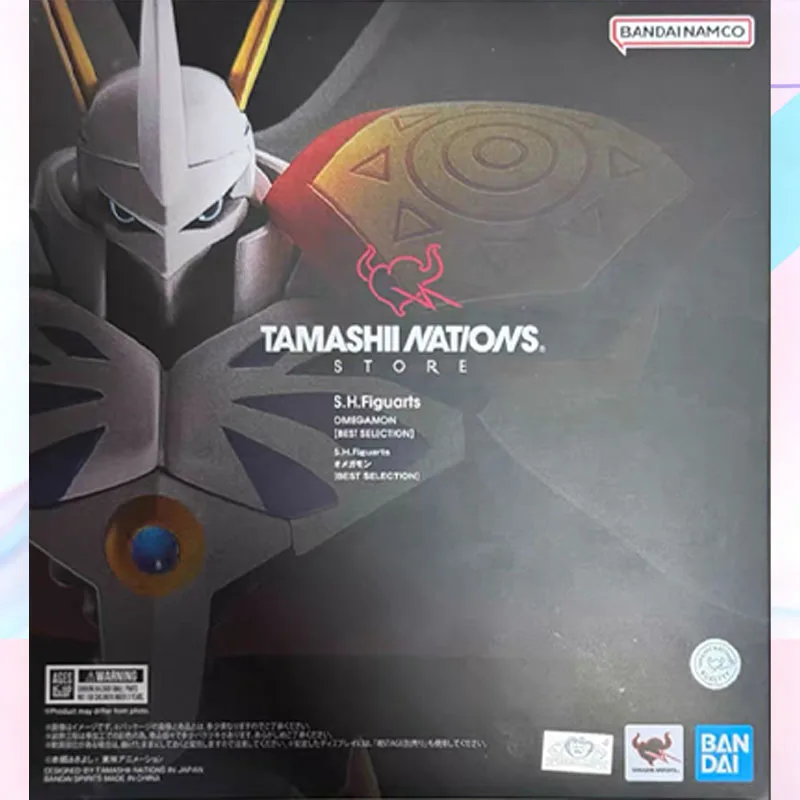 BANDAI Box S.H.Figuarts Digimon ANGEWOMON OMEGAMON BEST SELECTION Model Action Figure — view 7