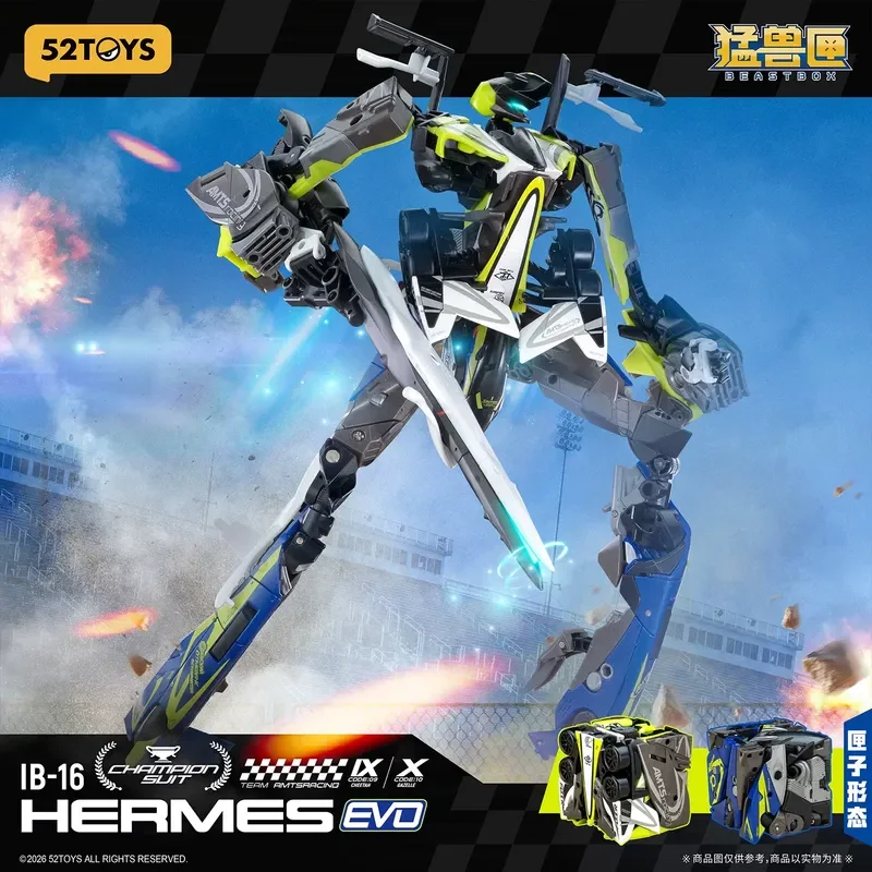 52toys Beast Box Divine Walker Ib-16 Assembling Mech Models Collectible Multi Form Action Figure — view 6