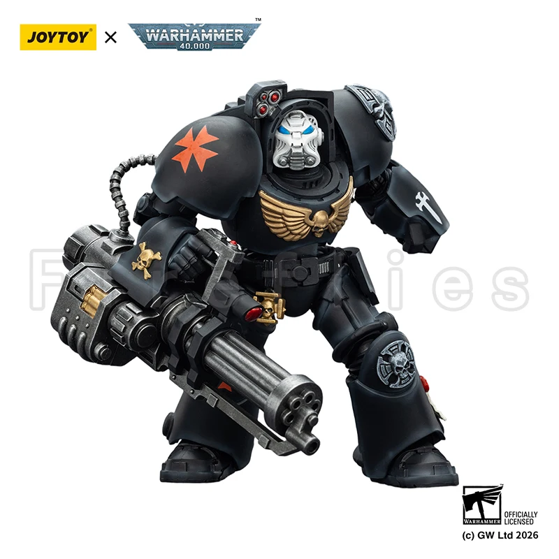 1/18 JOYTOY 40K Black Templars Dark Angels Imperial Fists White Scars Salamanders Action Figure — view 18