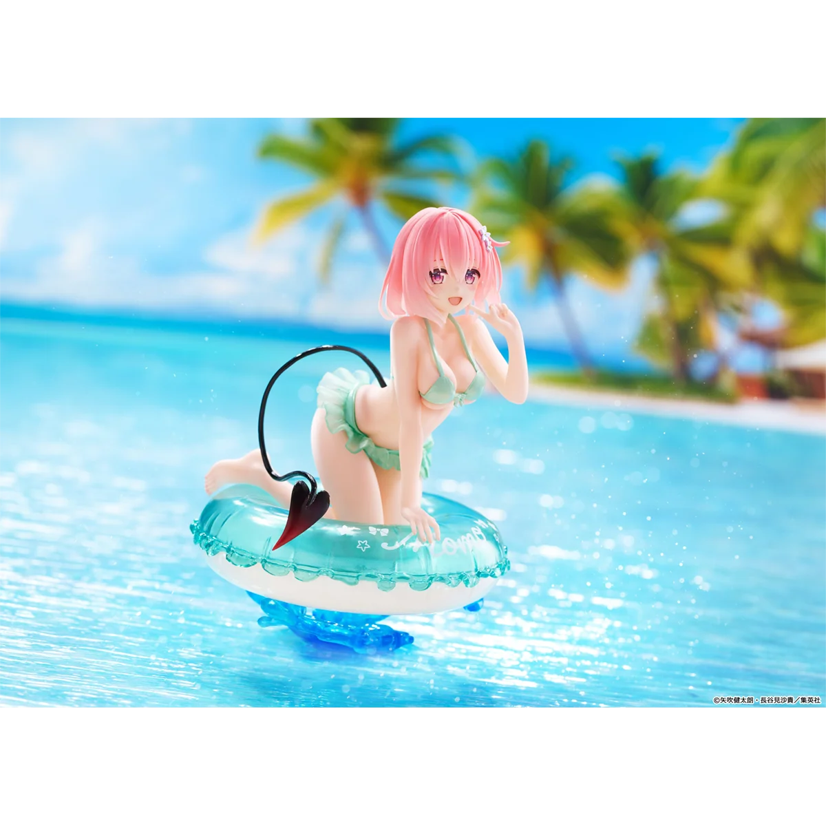 TAITO to LOVEru Darkness Momo Belia Deviluke Aqua Float Bishoujo Collectible Figure — view 4