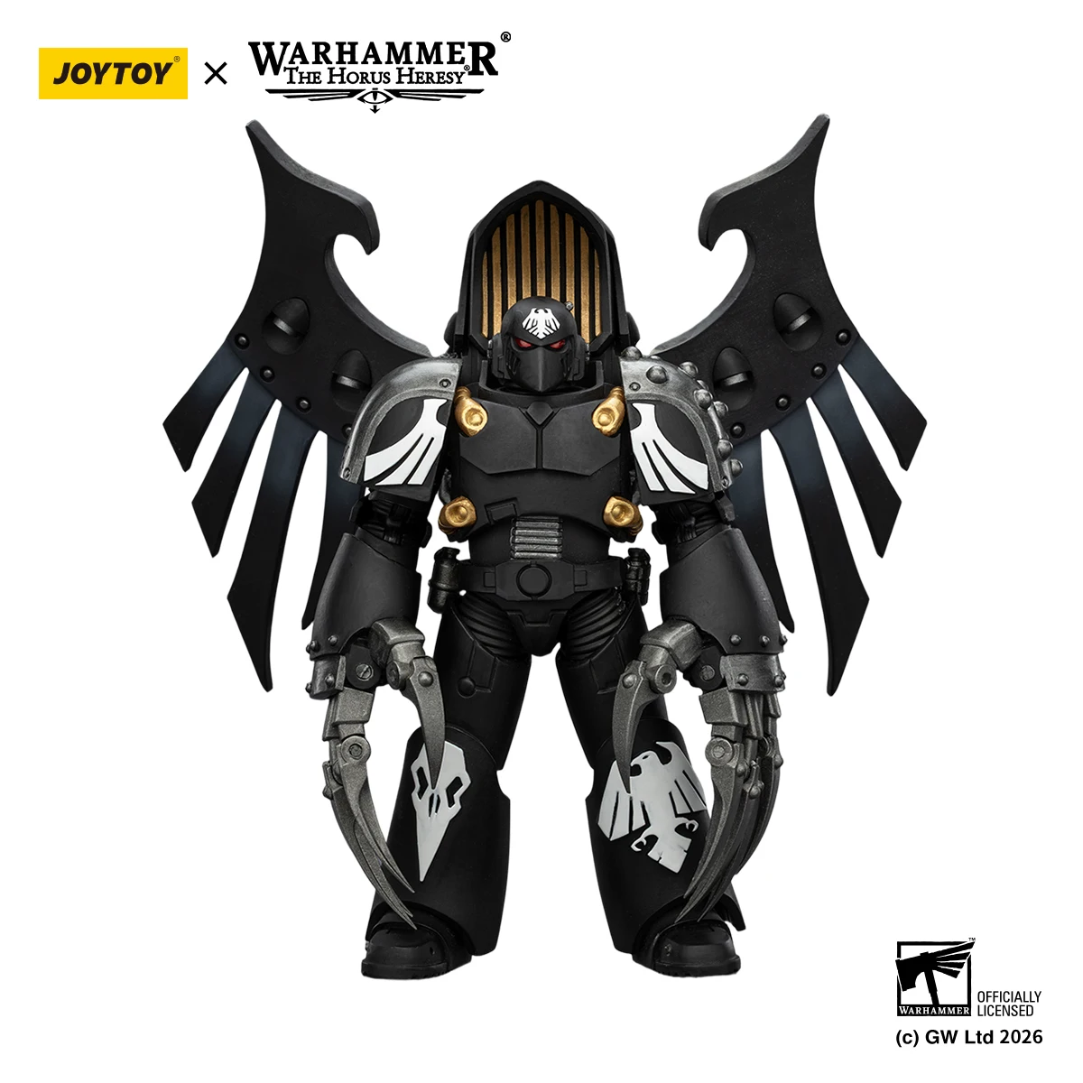 JOYTOY Warhammer "The Horus Heresy" 1/18 Raven Guard Corvus Corax, Primarch of Action Figure — view 11