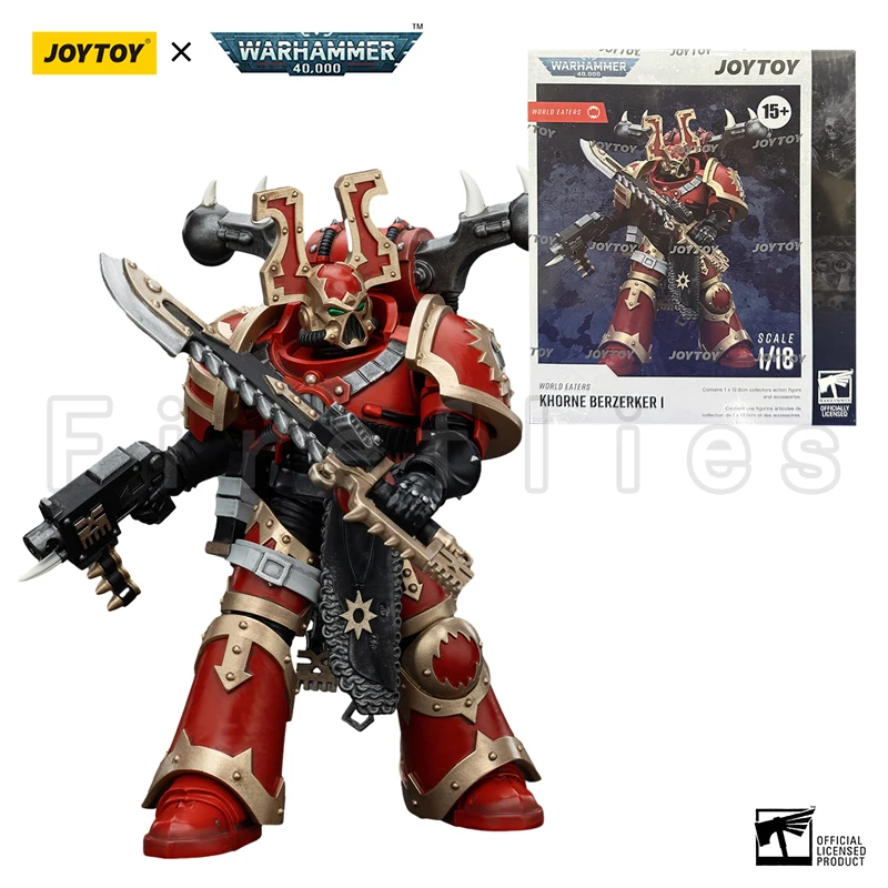 1/18 JOYTOY 40K World Eaters Khorne Berzerker Anime Model Action Figure — view 7