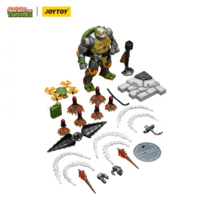 JOYTOY TMNT 1/18 TMNT-Leatherhead/TMNT-Metalhead 2PCS Model Action Figure