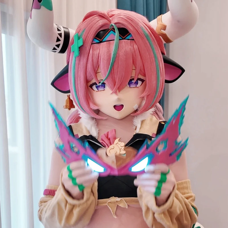 Anime Game Character Full Head Cosplay Kigurumi Mask — view 3