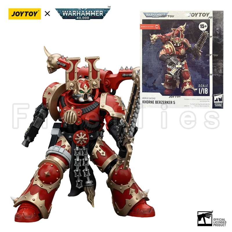 1/18 JOYTOY 40K World Eaters Khorne Berzerker Anime Model Action Figure — view 15