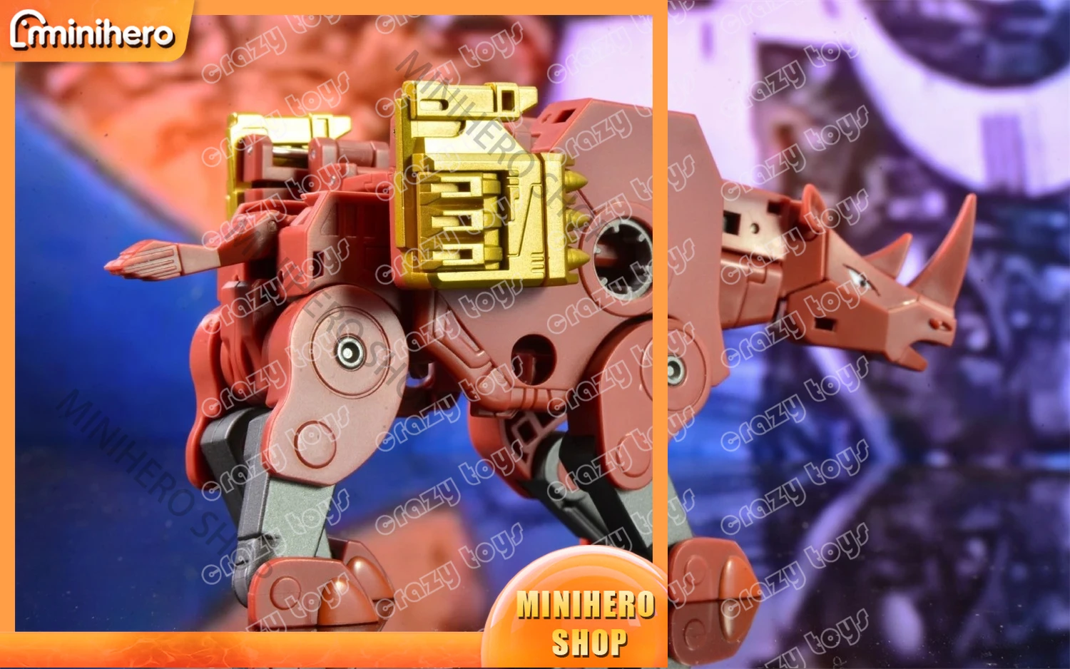 Transformation MMC Ocular Max OX RMX13 FORTE Ramhorn Robot Collectible for Action Figure — view 5