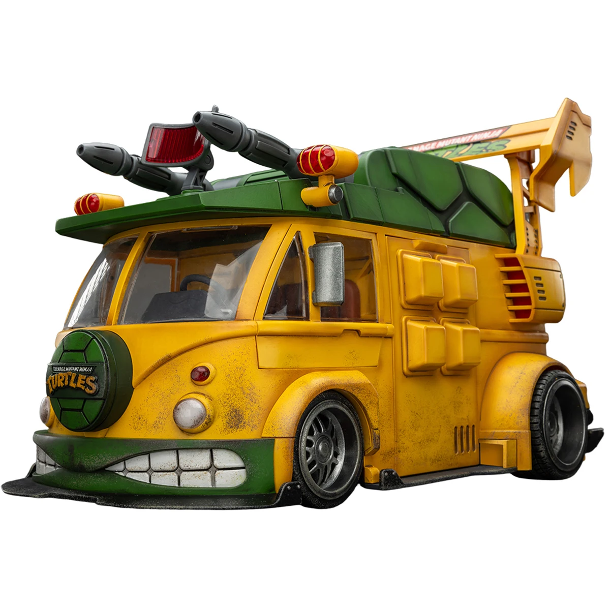 HIPLAY JOYTOY Classic Anime Style Turtle Van Car Model Fit TMNT Action Figure — view 2
