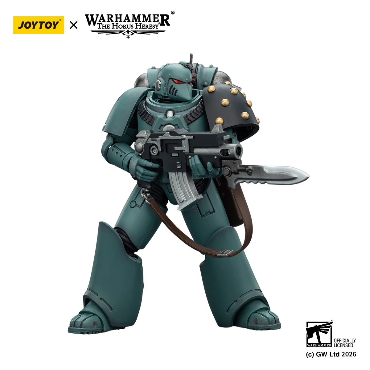 JOYTOY Warhammer 30K 1/18 Sons of Horus MKVI Tactical Legionary Anime Military Action Figure — view 3