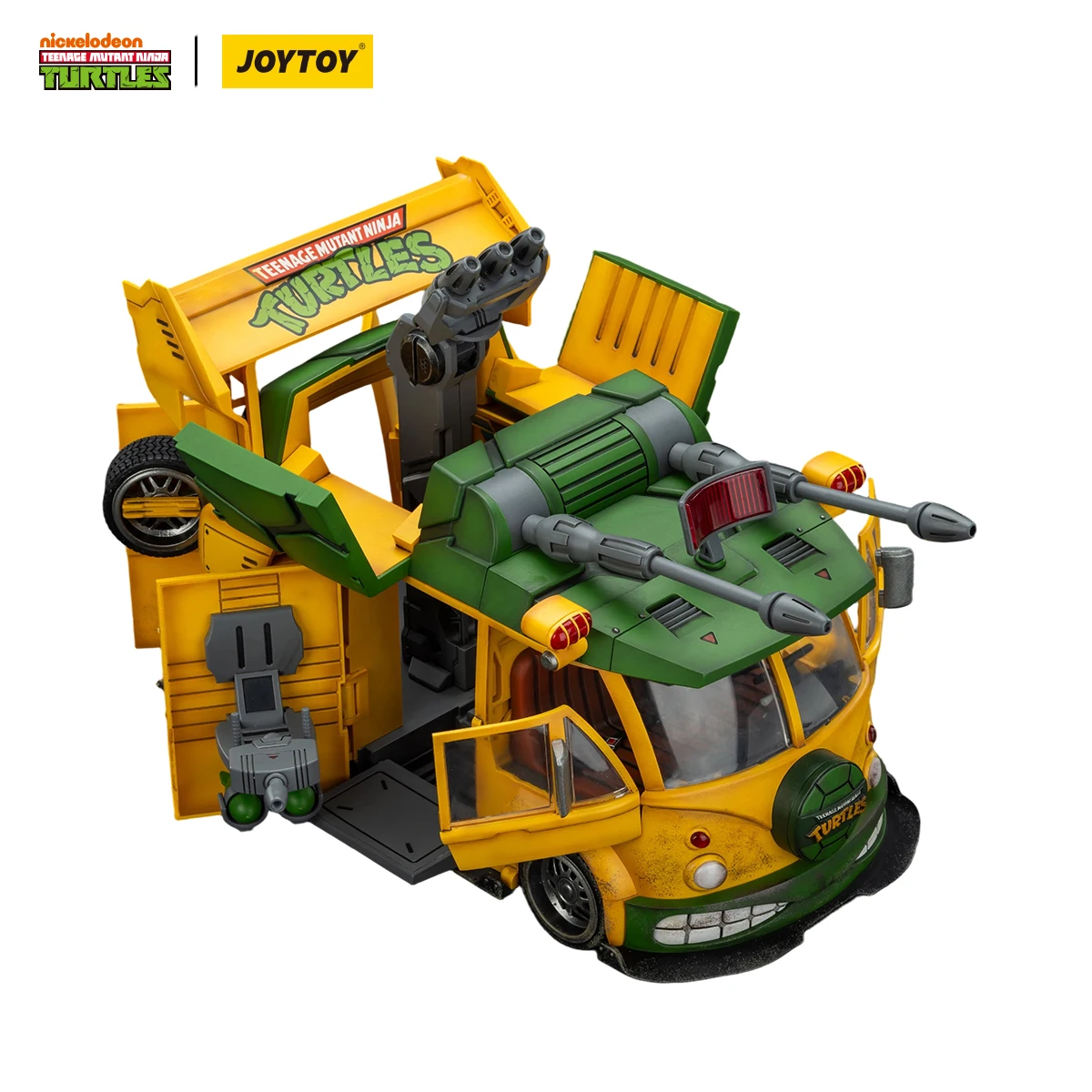 JOYTOY TMNT 1/18 TMNT-Turtle Van TMNT-Roadkill Rodney Action Figure — view 4