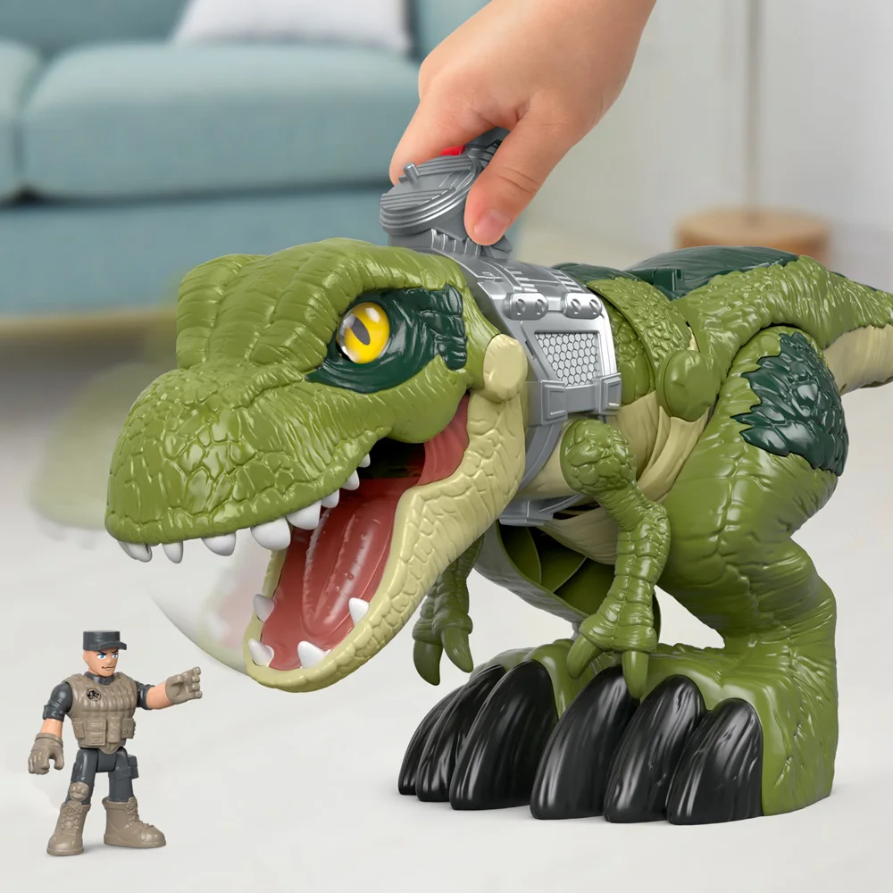 Jurassic World Mega Mouth T.Rex Chomping Dinosaur Tyrannosaurus Rex Model Boys Action Figure — view 6