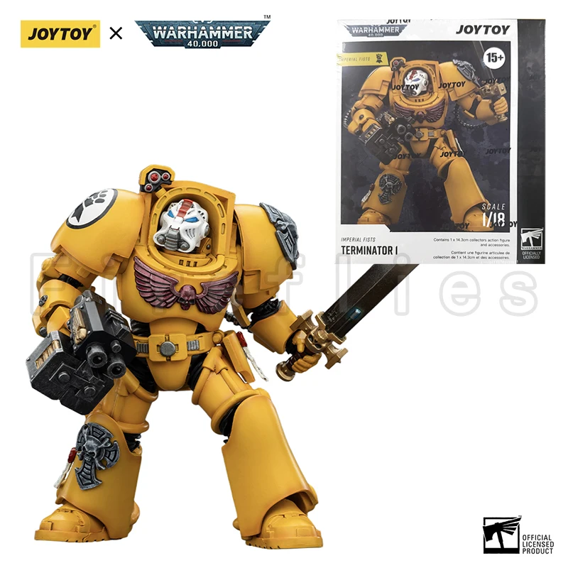 1/18 JOYTOY 40K Black Templars Dark Angels Imperial Fists White Scars Salamanders Action Figure — view 26