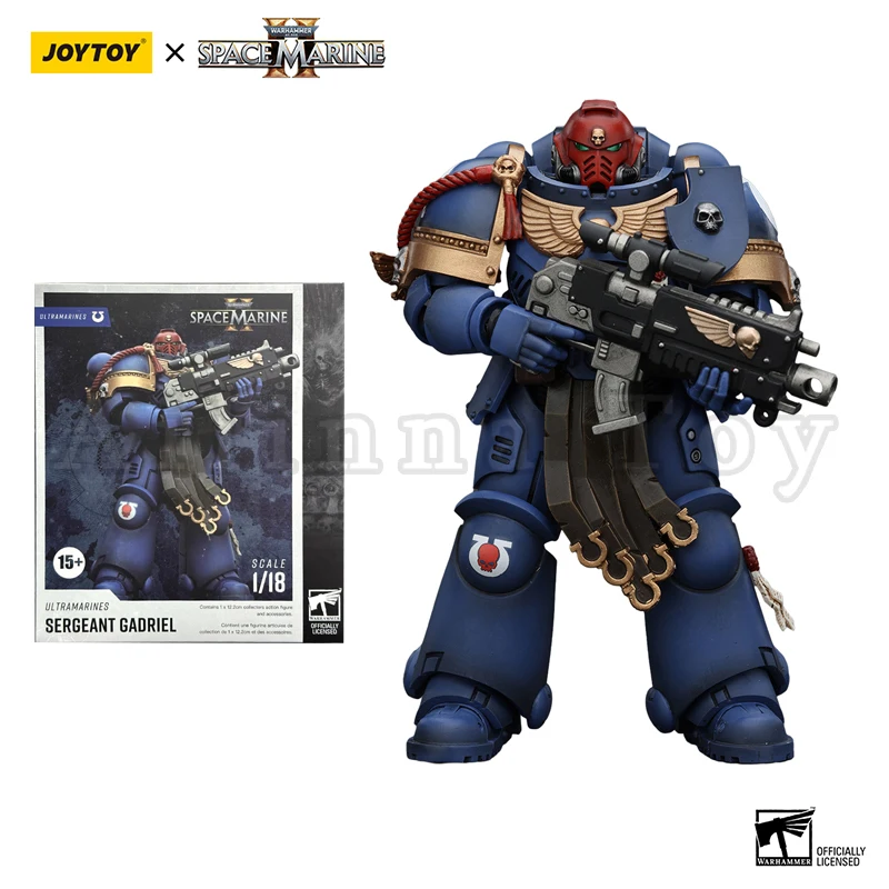 JOYTOY 1/18 Ultramarines Lieutenant Titus Sergeant Gadriel Brother Chairon Anime Model Action Figure — view 7