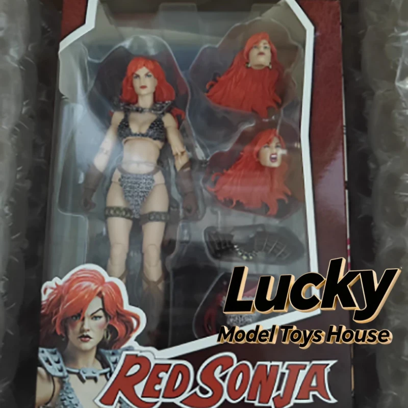 1/12 Scale Collectible Red Hair Sonja Movable Joint Body Design 6inch BOSS Action Figure — view 3