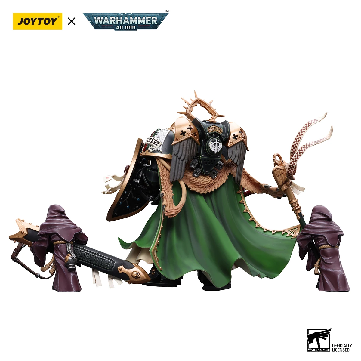 JOYTOY Warhammer 40K Dark Angels Lion El’Jonson Figure — view 4